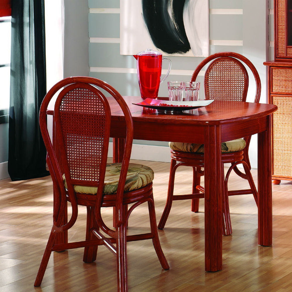 Table de salle a manger extensible rectangulaire brin d'ouest