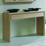 Meuble console en bois