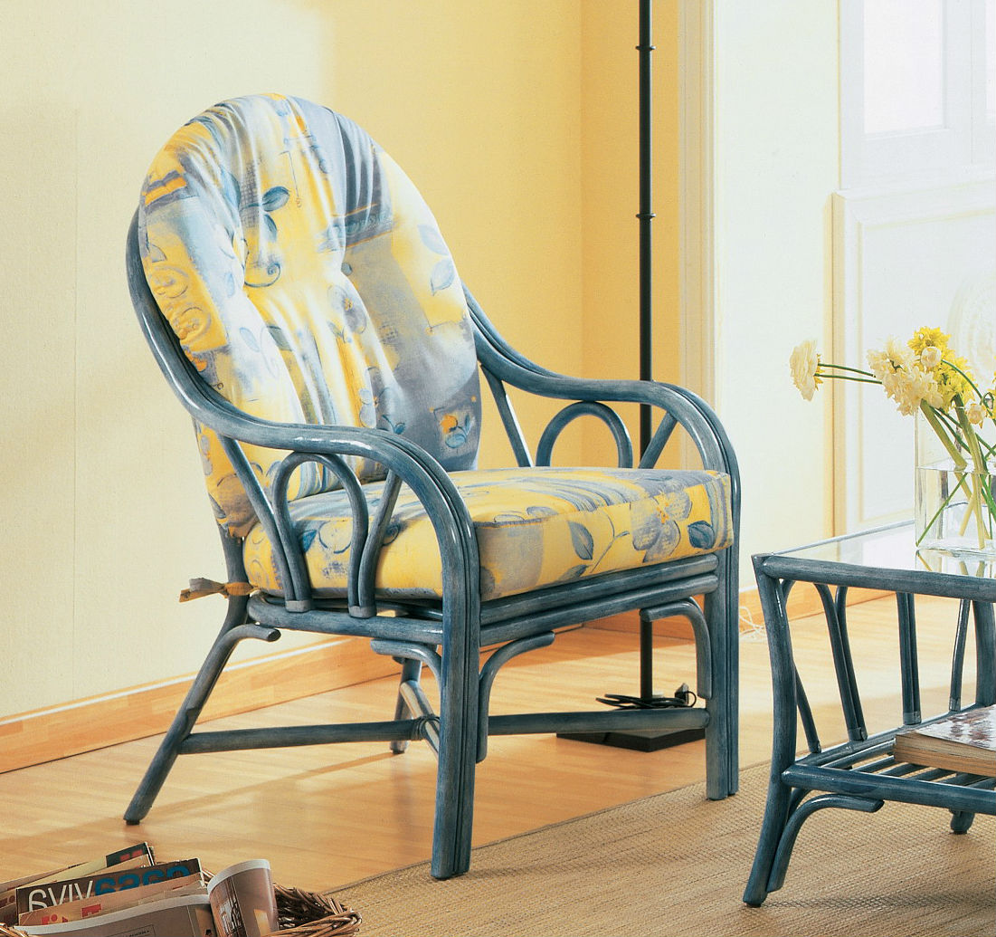 Fauteuil de salon de jardin en résine tressée - Brin d'Ouest