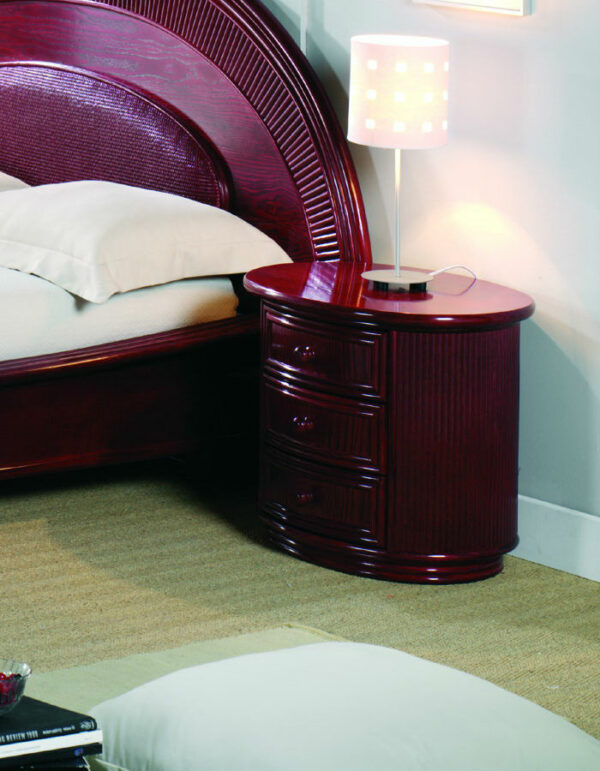 Lot De 4 Dentelle Napperon Brodé Table De Chevet, Ovale