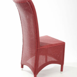 Chaise en loom framboise