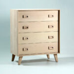 Commode scandinave en chêne