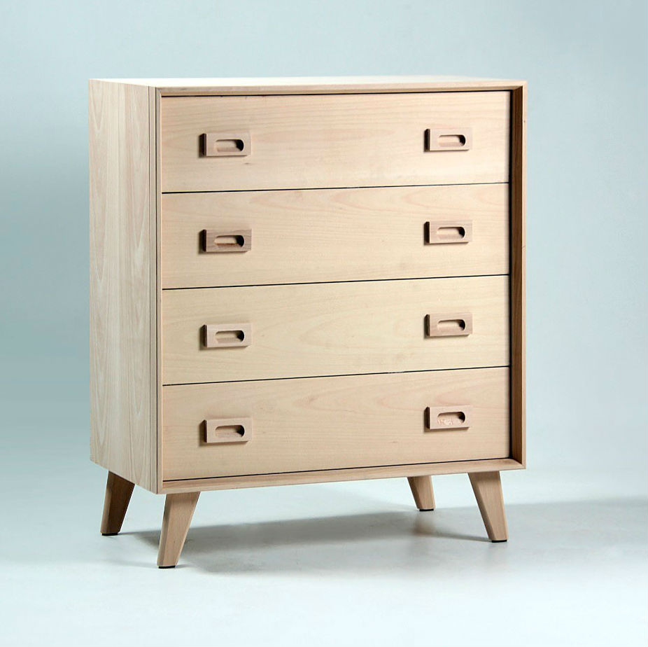 Commode 4 Tiroirs Design Scandinave Brin D Ouest