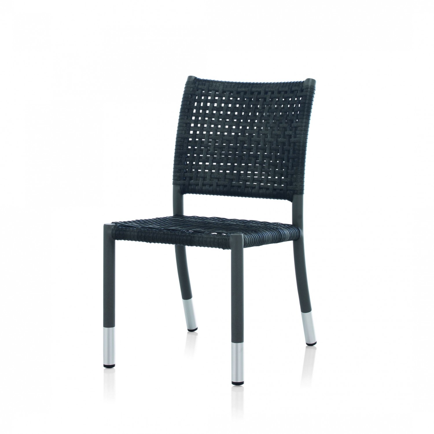 Chaise de jardin en résine tressée  Brin d'Ouest