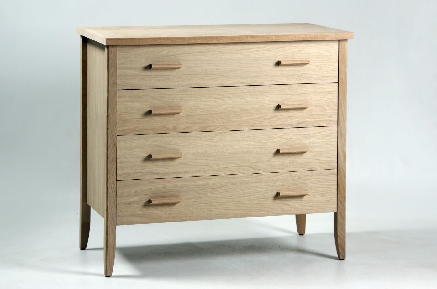 Commode En Ch ne 4 Tiroirs Brin D Ouest