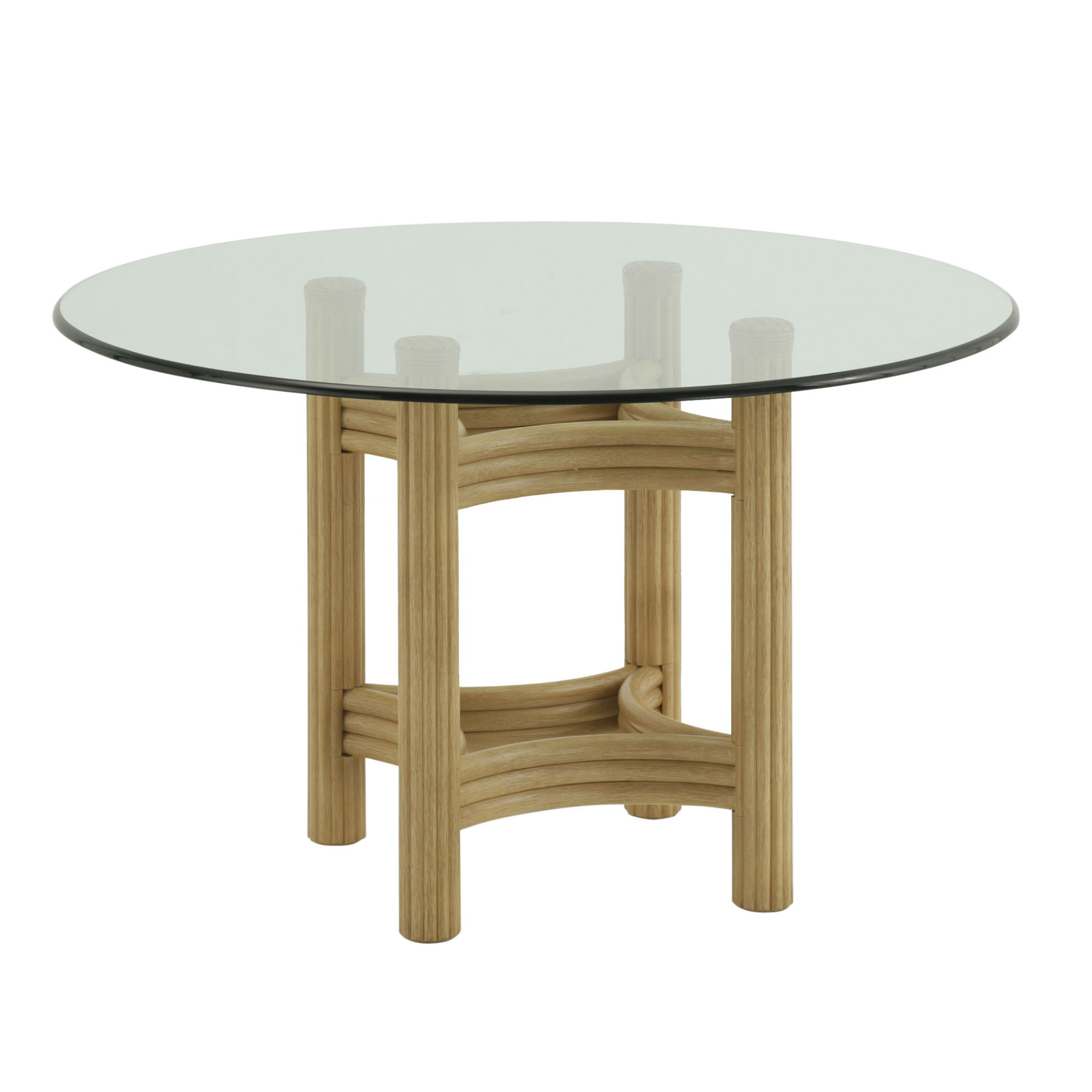 Plateau De Table Rond En Mélaminé 60 Cm Bois Foncé - Oviala