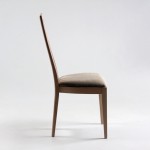 Chaise en hêtre en haut dossier de salle à manger