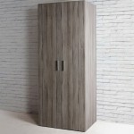 armoire 2 portes en bois