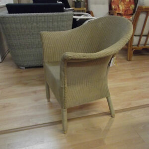 fauteuil de salon en loom naturel