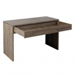 Bureau contemporain avec tiroir en bois