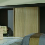 Armoire bois 2 portes coulissantes