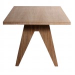 Table de salle à manger rectangle style scandinave
