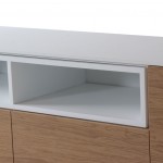Meuble buffet scandinave avec niches
