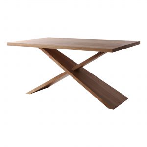Table design en bois massif