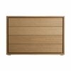 Commode bois naturel 4 tiroirs longueur 120 cm
