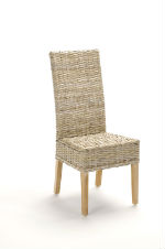 chaise en rotin design kubu