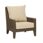 fauteuil de jardin marron