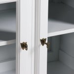 Buffet bas blanc en pin