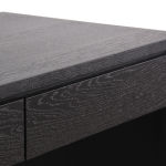 Bureau en bois avec tiroirs