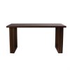 Table rectangulaire en noyer