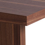 Table placage noyer