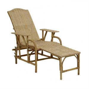 Chaise longue en rotin naturel KOk