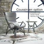 Fauteuil Monet Sika Design avec table ronde