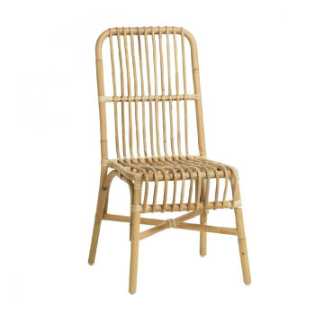 Chaise rotin vintage naturel Kok