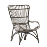 Fauteuil rotin confortable Monet Sika Design