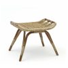 Repose pied rotin couleur antique de Sika Design