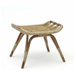 Repose pied rotin couleur antique de Sika Design