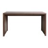 Grande table de bureau en noyer