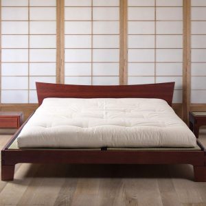 Lit En Bois Et Rotin Lit Une Place Et Lit Deux Places