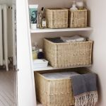 Paniers de rangement rotin naturel