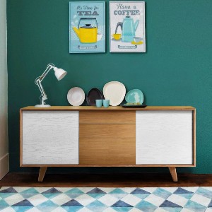 enfilade scandinave pieds compas