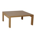 table basse carree bois 120x120