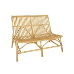 banquette rotin natruel