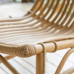 fauteuil rotin vintage
