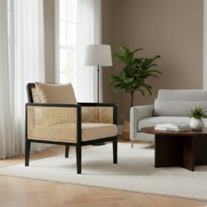 Fauteuil cannage design
