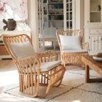 fauteuils en rotin tulip