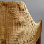 tabouret de bar cannage