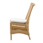 chaise marie resine tressee coloris naturel