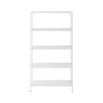 Étagère190 cm 4 niveau en bois et métal blanc