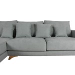 Canapé d'angle design en tissu