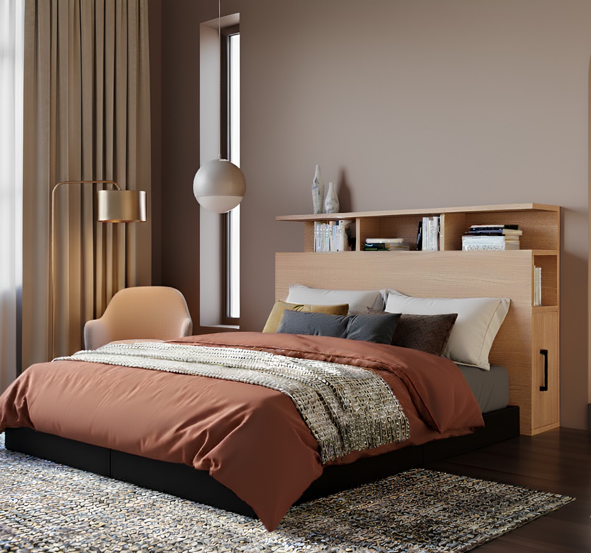 tete de lit avec niche de rangement Tête de lit avec niche de rangement