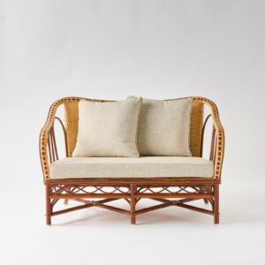 Canapé pour l'intérieur en rotin tressé Bagatelle