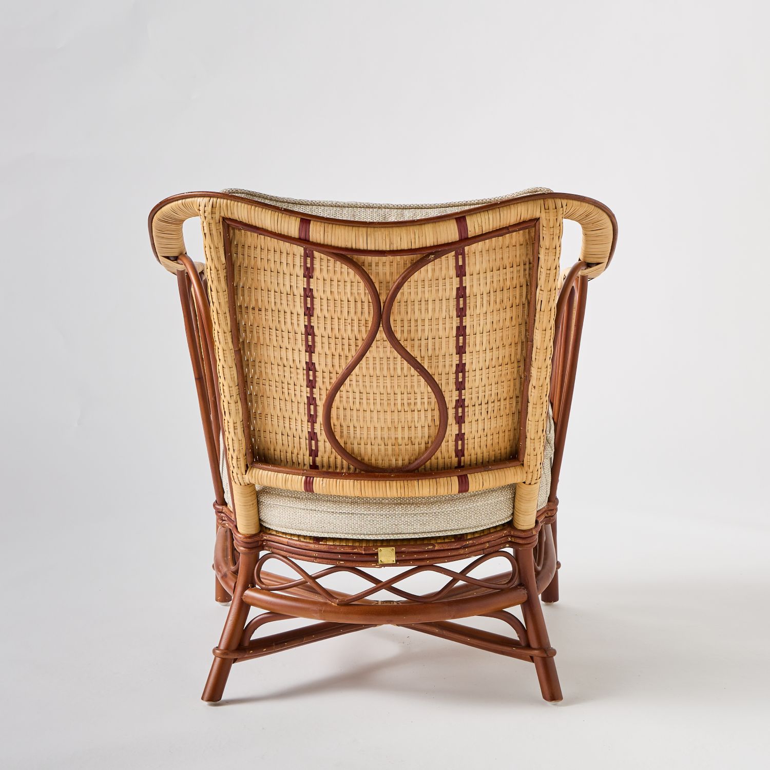 fauteuil interieur en rotin tresse bagatelle Fauteuil déco pour l'intérieur en rotin