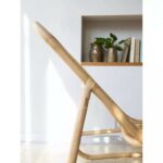 Chaise longue relax rotin naturel