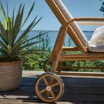 bain de soleil alu avec roulettes sika design