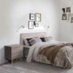 tete de lit deco scandinave en bois mdf